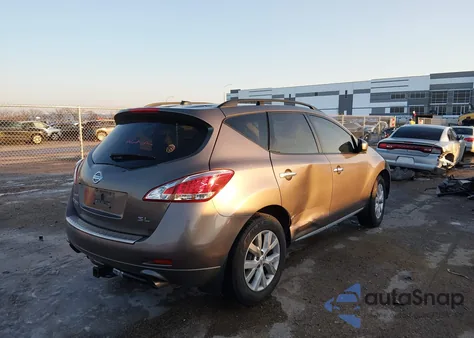 2011 Nissan Murano Sl from USA, damaged, VIN JN8AZ1MU6BW054288
